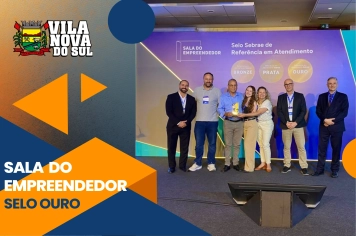 Sala do Empreendedor de Vila Nova do Sul conquista certificação de excelência no atendimento!
