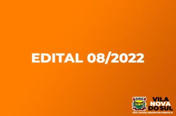 Edital nº 08/2022