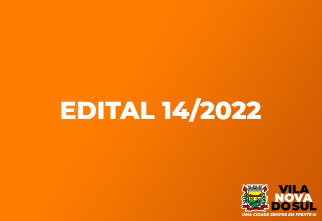 Edital nº 14/2022