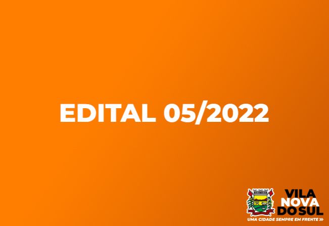 Edital nº 05/2022