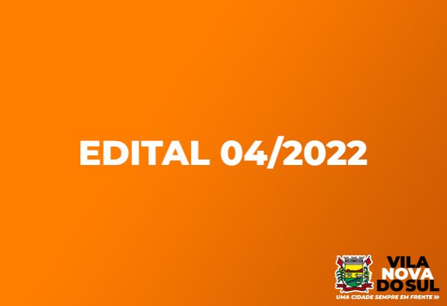 Edital nº 04/2022