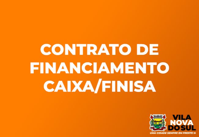 Primeiro Termo Aditivo de Contrato de Financiamento - FINISA.