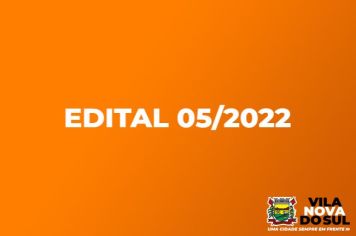Edital nº 05/2022