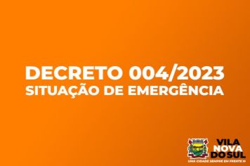 DECRETO Nº 004, DE 17 DE JANEIRO DE 2023.