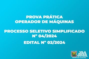 Processo Seletivo Simplificado nº 04/2024