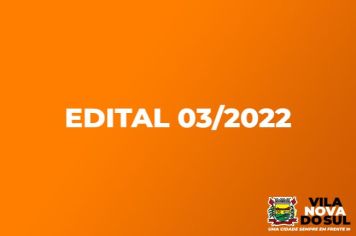 Edital 03/2022 Comdica