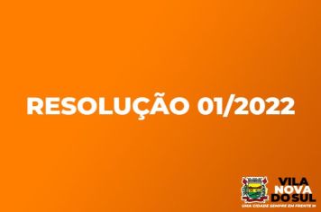 Resolução 01/2022