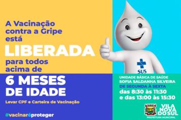 VACINAÇÃO CONTRA A GRIPE