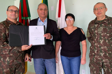 Posse do Novo Presidente da Junta Militar de Vila Nova do Sul