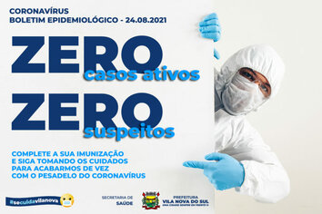 Boletim Epidemiológico - 24 de Agosto de 2021