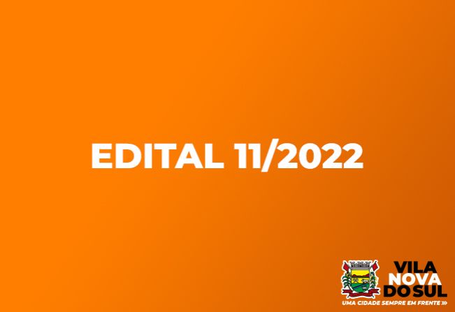 Edital nº 11/2022
