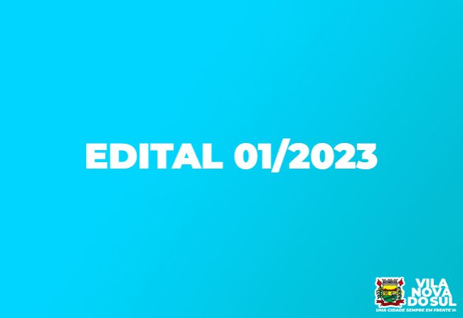 EDITAL Nº 001/2023
