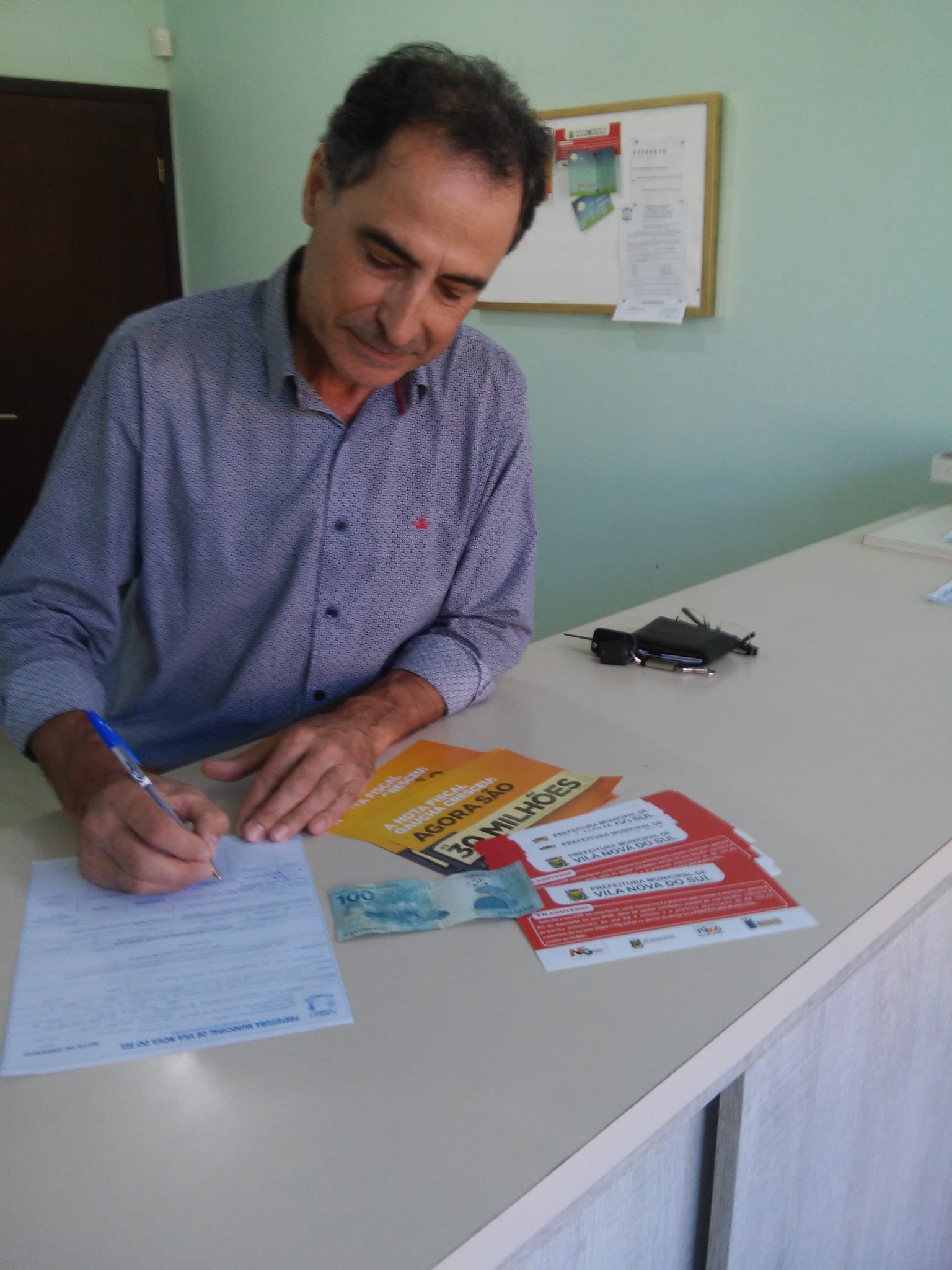 Vila Nova do Sul tem o segundo ganhador do Programa Nota Fiscal Gaúcha