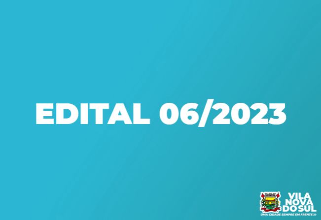 EDITAL Nº 006/2023