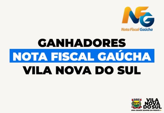 Ganhadores da Nota Fiscal Gaúcha