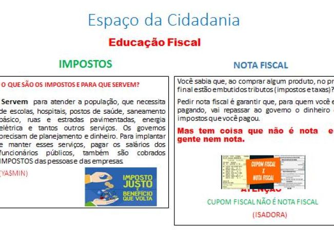 Cidadania na Escola