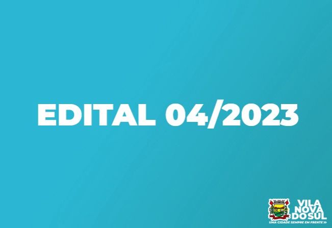 EDITAL Nº 004/2023