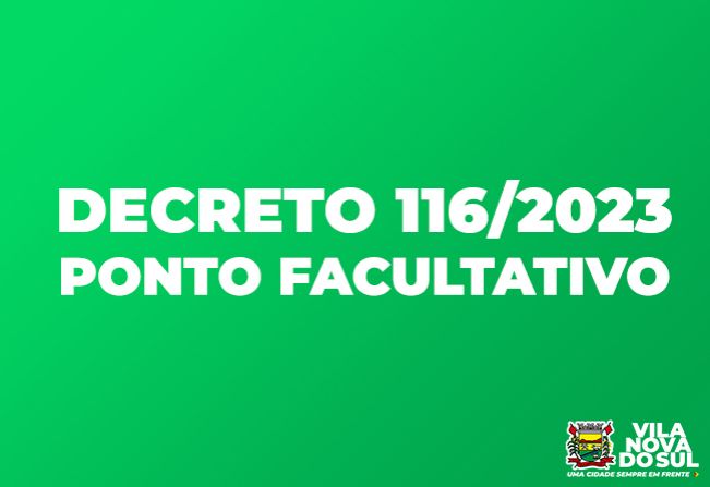 DECRETO Nº 116/2023